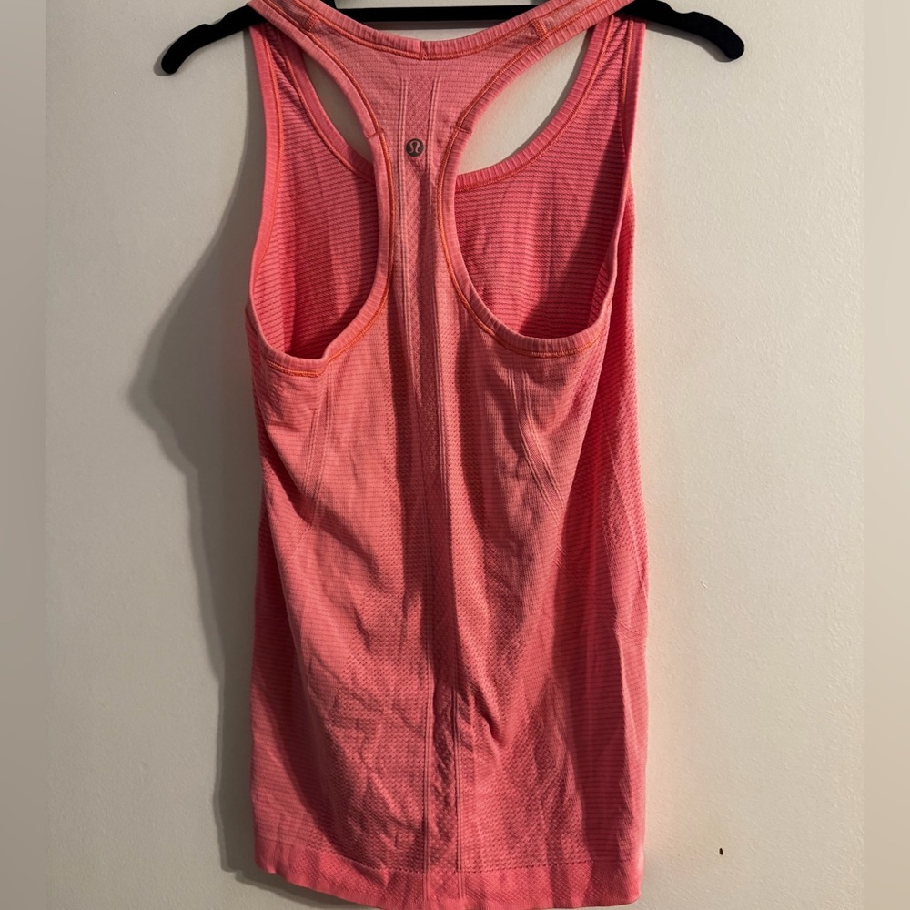 Lululemon Pink Racerback Tank - Picture 3 of 3